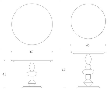 PANDORA - Round wooden coffee table by Tonin Casa - view 3